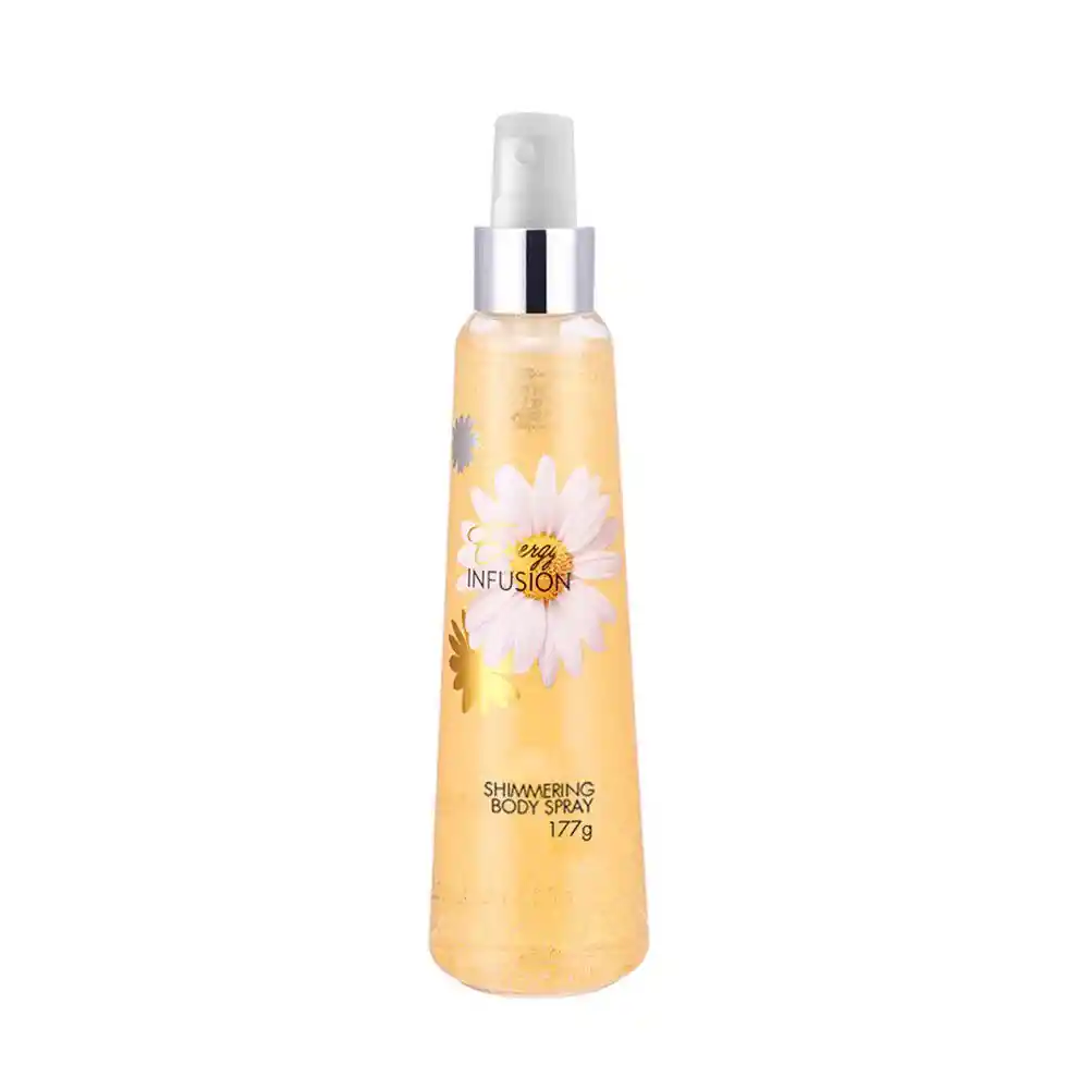 Body Splash Shimmer Energy Infusion Yellow 177ml