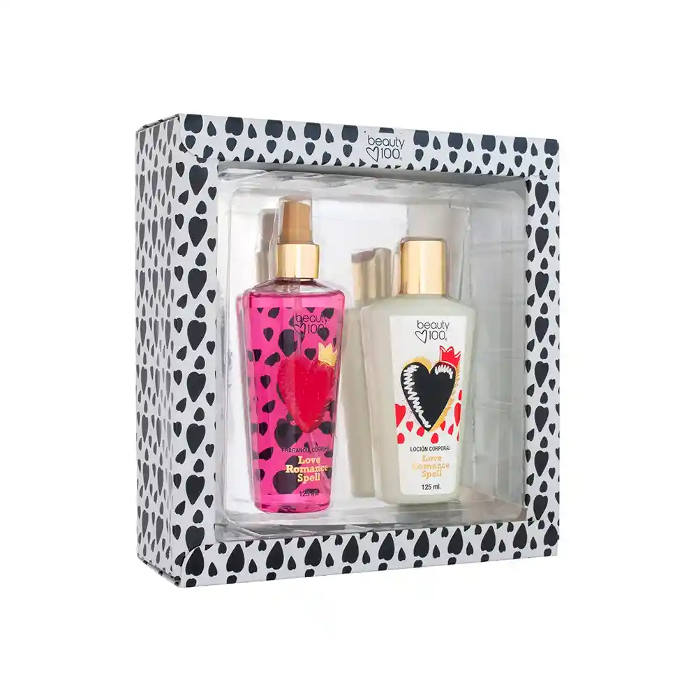 Body Mist Love Romance Spell 125ml + Body Lotion 125ml