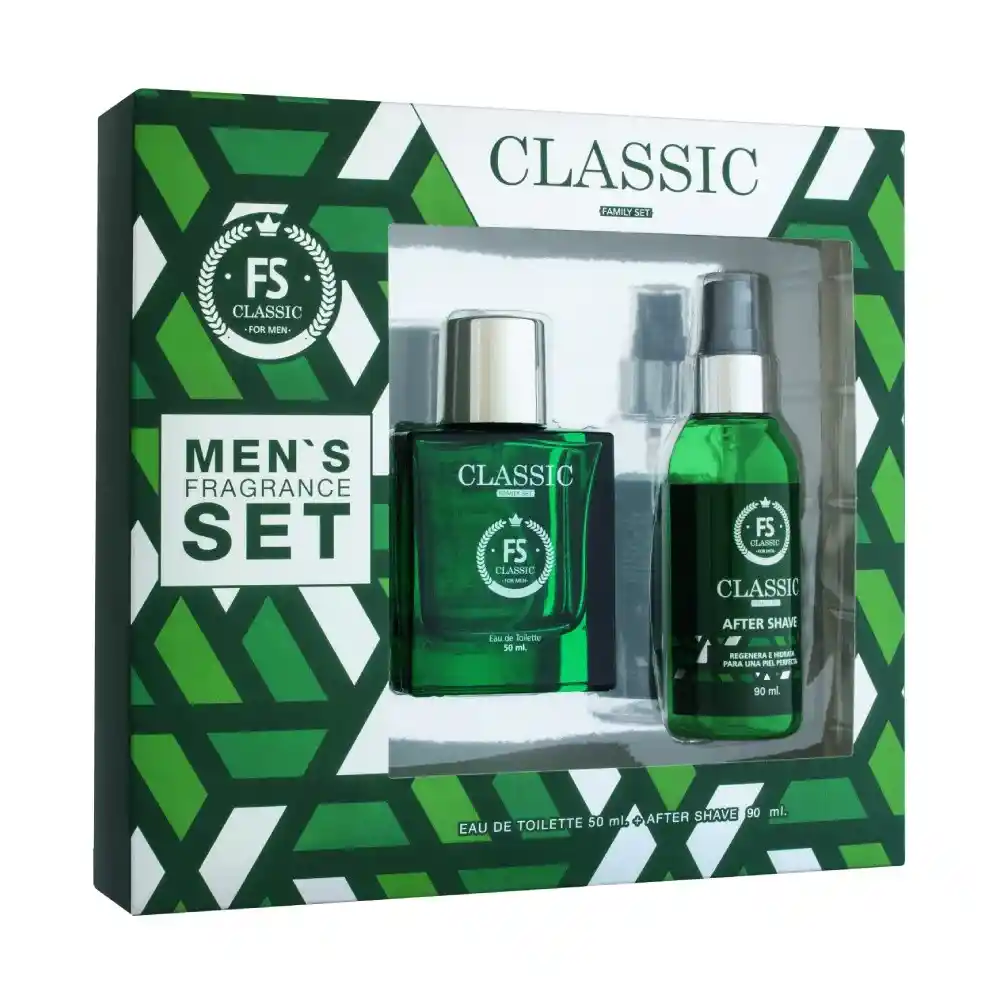 Mister Classic Eau De Toilette Spray 50ml + After Shave 100ml