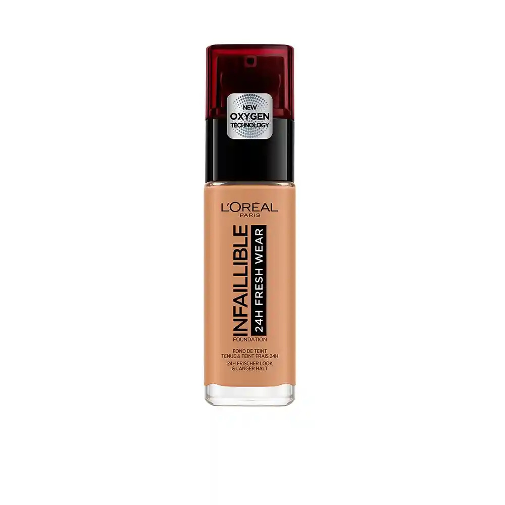 Loreal Paris-Infaillible Base de Maquillaje 24H Fresh Wear 275 Ambre Rose