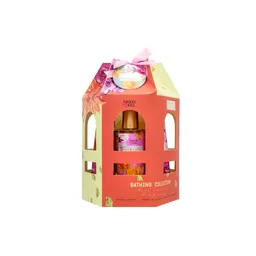 Romantic Crema Baño + Shower Gel + Body Locion + Esponja