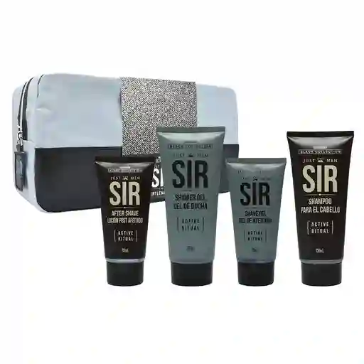 Shower Gel Black 150ml + Shower 150ml + Shave Gel 95ml