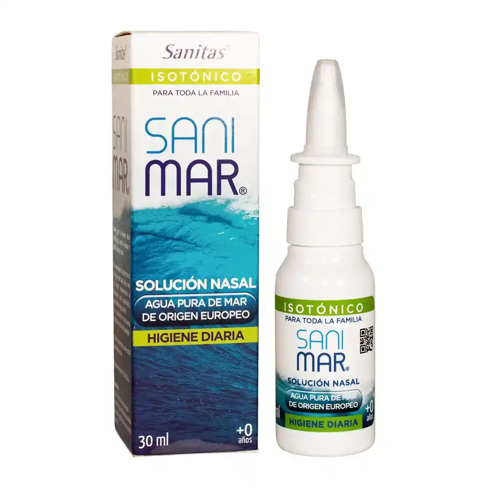 Sanitas: Sanimar Agua De Mar Spray Nasal 30 mL