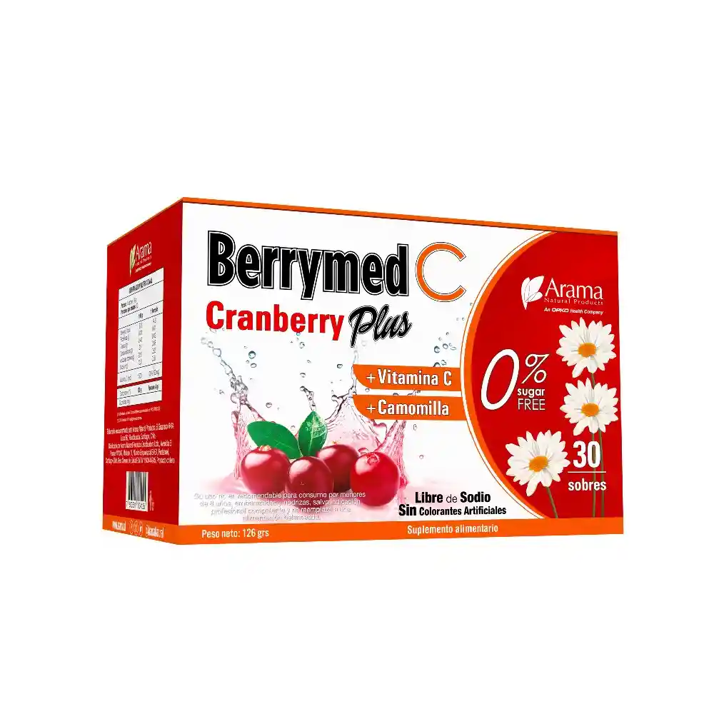 Berrymed C Cranberry Plus 30 Sobres