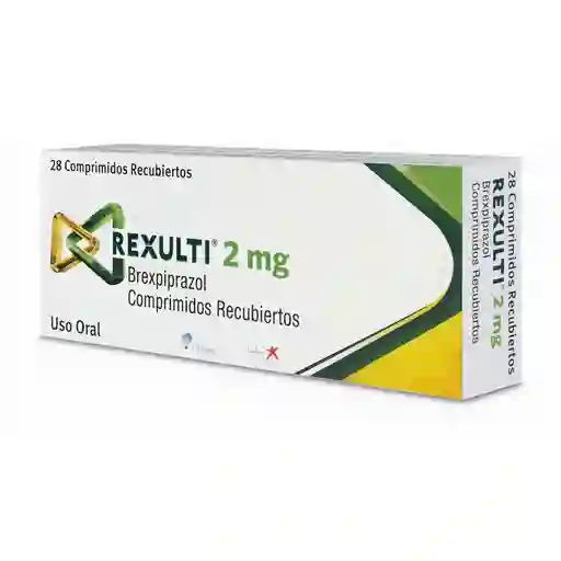 Rexulti Brexpiprazol 2 mg 28 Comprimidos Recubiertos