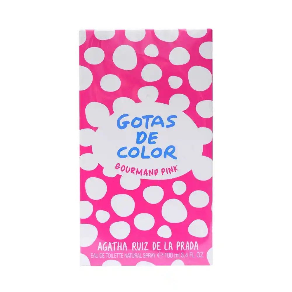 Gotas De Color Edt Natural Spray Gourmand Pink 100ml