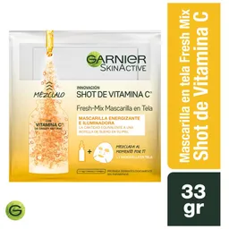 Garnier Skinactive Mascarilla Fresh-mix con Vitamina C