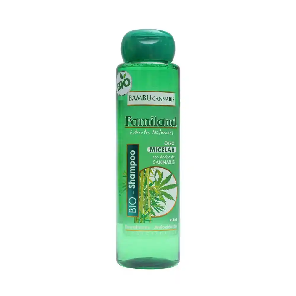 Bio-Shampoo Bambu Cannabis Micelar Revitalizante410ml