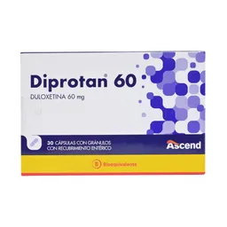 Diprotan 60 mg x 30 Cap Con Granulos Con Rec Enterico