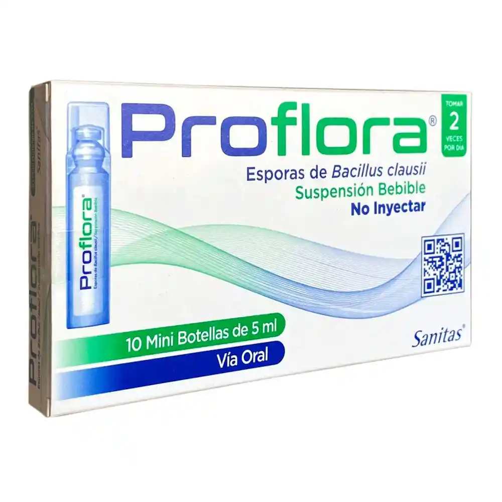 Proflora Suspensión Bebible Oral 5mL 10 Minibotellas