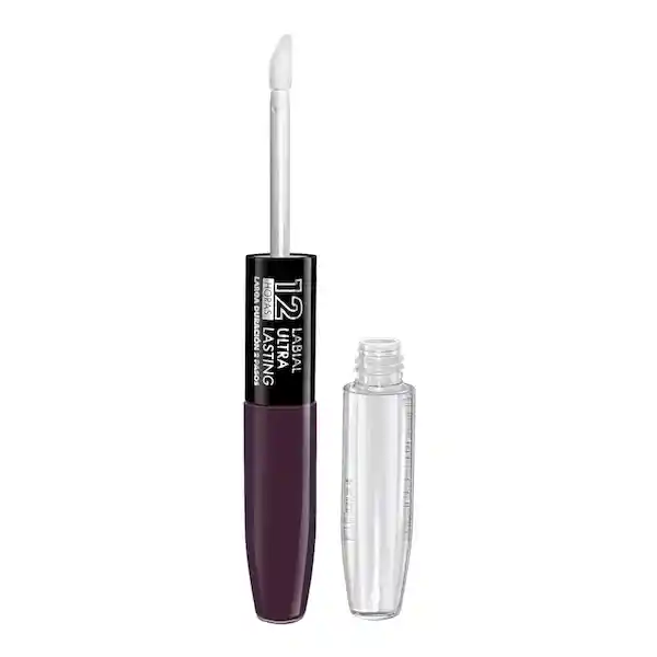 Labial Ultra Lasting 2 Pasos 12 Hrs Bordeaux 5ml