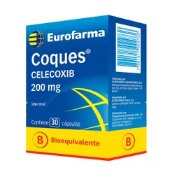 Eurofarma Coques  Celecoxib 200 Mg