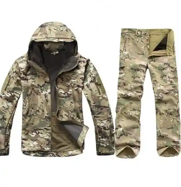 Impermeable Militar Verde L/Xl Oi17