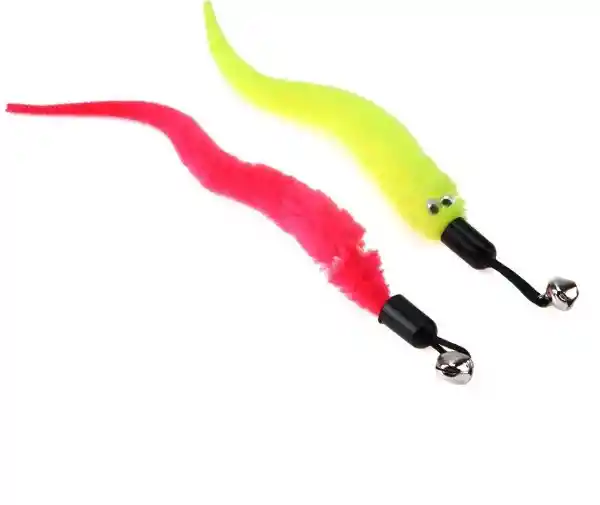 Juguete Gato Vara Plumas 51 Cm Pv19