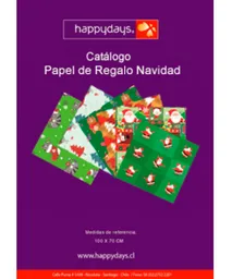 Happydays Papel Rollo Navidad