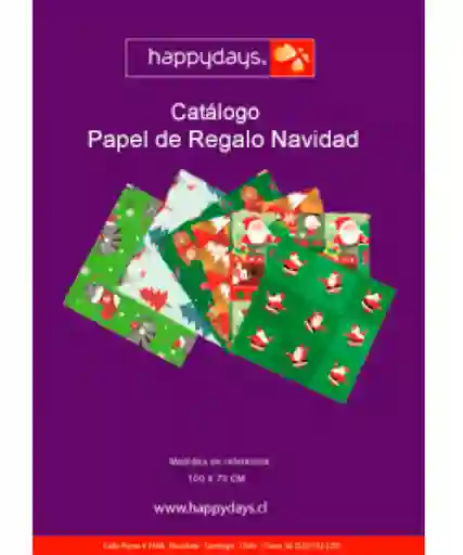 Happydays Papel Rollo Navidad