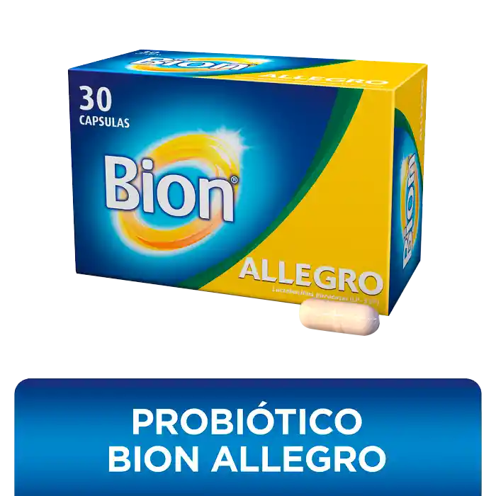 Bion Allegro por 30 Cápsulas