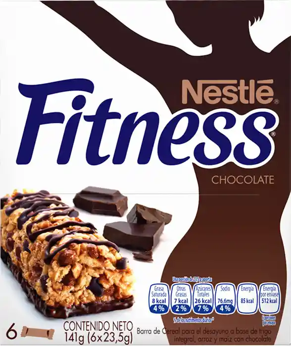 Fitness Nestlé Barra De Ceral Chocolate