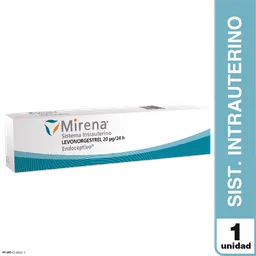 Mirena Medicina Reproductiva Diu 20Mcg 24Hr 1