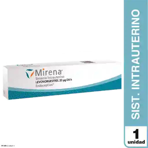 Mirena Medicina Reproductiva Diu 20Mcg 24Hr 1