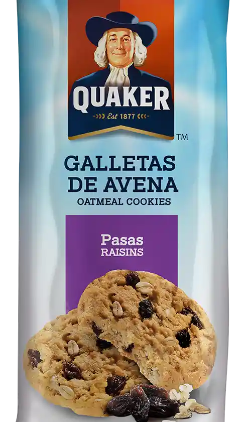 Quaker Galleta Avena Pasas 