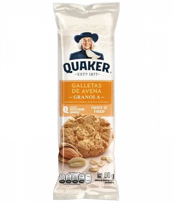 Quaker Galleta Avena Granola