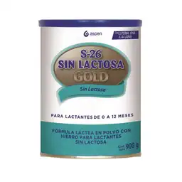 S-26 Gold Sin Lactosa Gr X900
