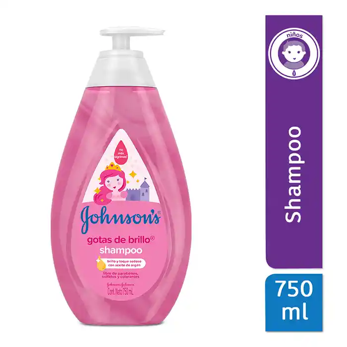 Johnsons Shampoo Gotas De Brillo