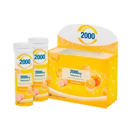 Cebion Vitaminas Prevencion Resfrio Vita C 2000Comef20