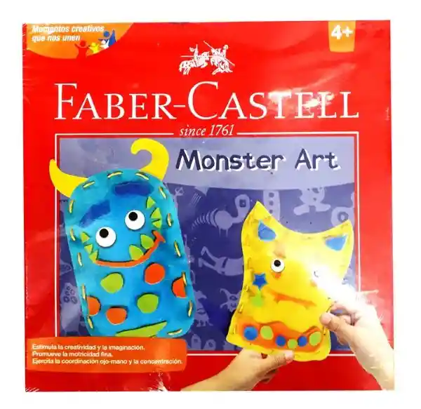 Set Creativo Faber Monster Art