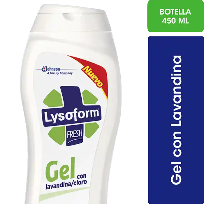 Lysoform Gel Limpiador con Lavandina Fresh