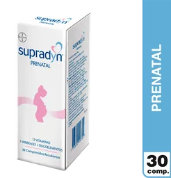 Supradyn Multivitamínico Prenatal en Comprimidos Recubiertos