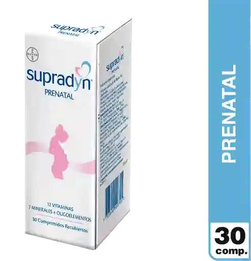 Supradyn Multivitamínico Prenatal en Comprimidos Recubiertos