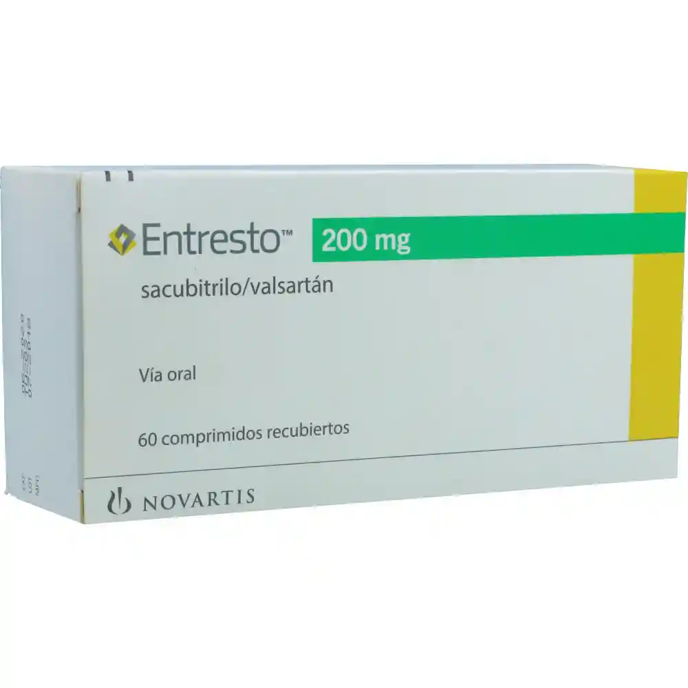 Entresto 200 mg Comprimidos Recubiertos