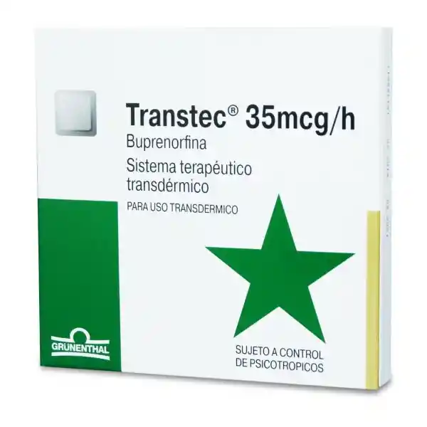 Transtec 35 Mcg. 5 Parches