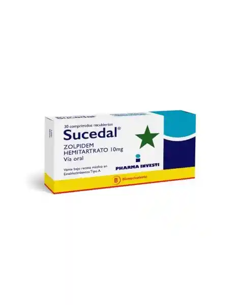 Sucedal 10 Mg. 30 Comp.(con)
