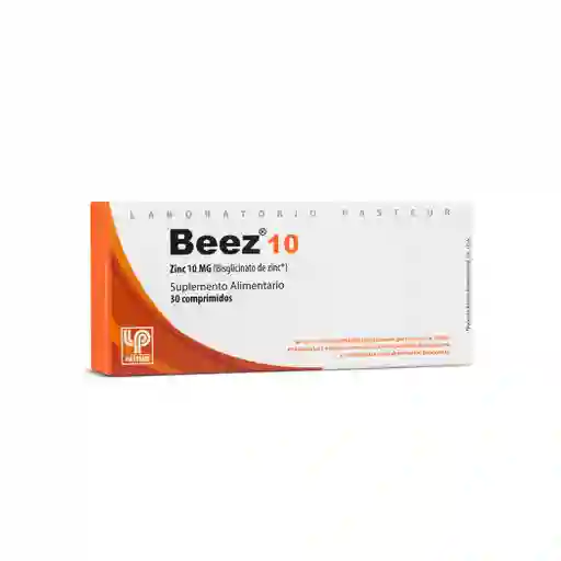 Beez Vitaminas 10 Com.10mg.30