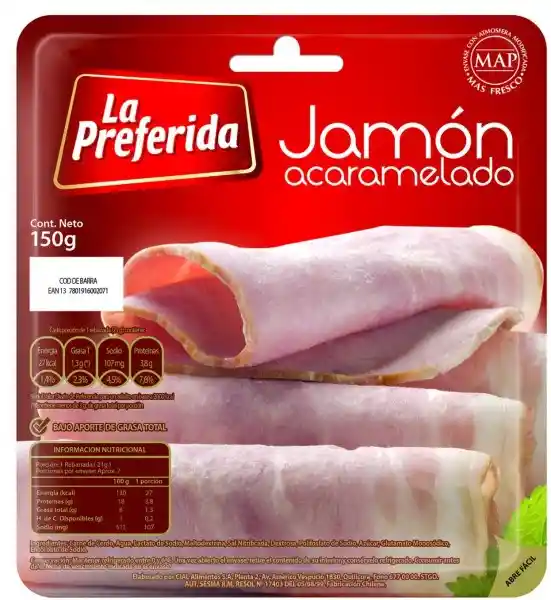 La Preferida Jamon Acaramelado