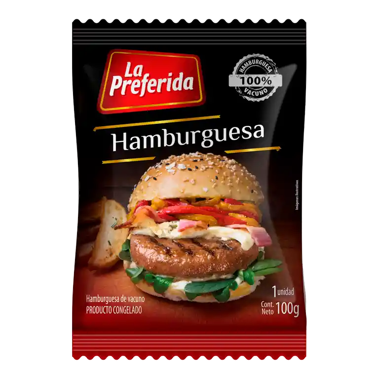 La Preferida Hamburguesa Big Size