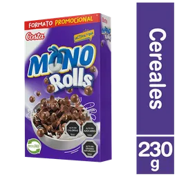 Costa Cereal Mono Rolls Sabor a Chocolate