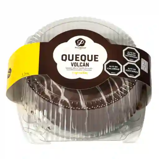 Providencia Queque VolcánVainilla Decorado con Cobertura