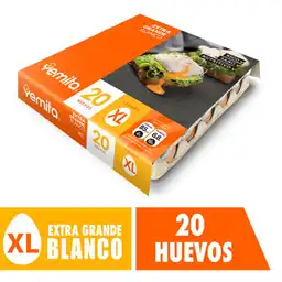 Yemita Huevos Blancos Extra Grandes