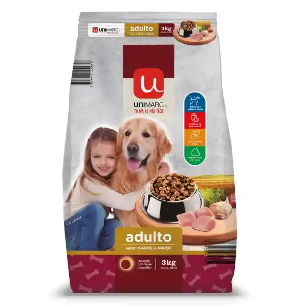 Alimento Perro Adulto Carne/a 3k