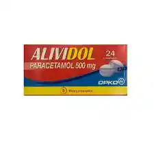 Alividol Paracetamol Com 500 Mg X24