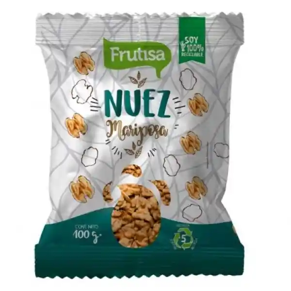 Frutisa Nueces Mariposa Blanca