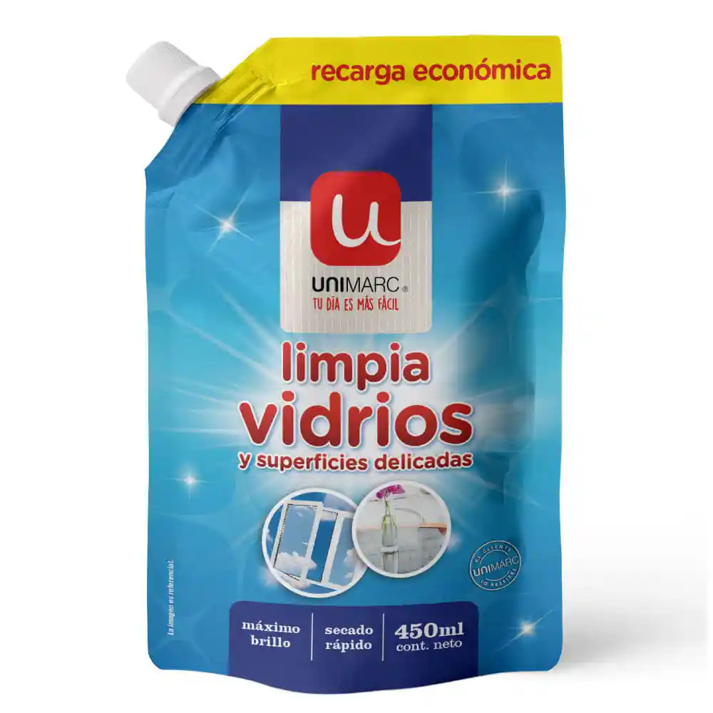 Unimarc Limpiavidrios Botella