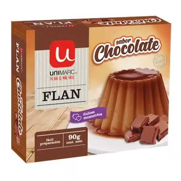 Unimarc Flan Chocolate