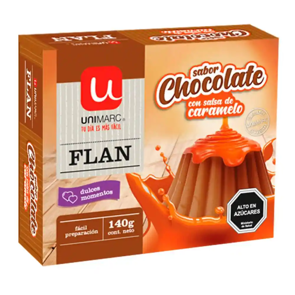 Unimarc Flan Chocolate