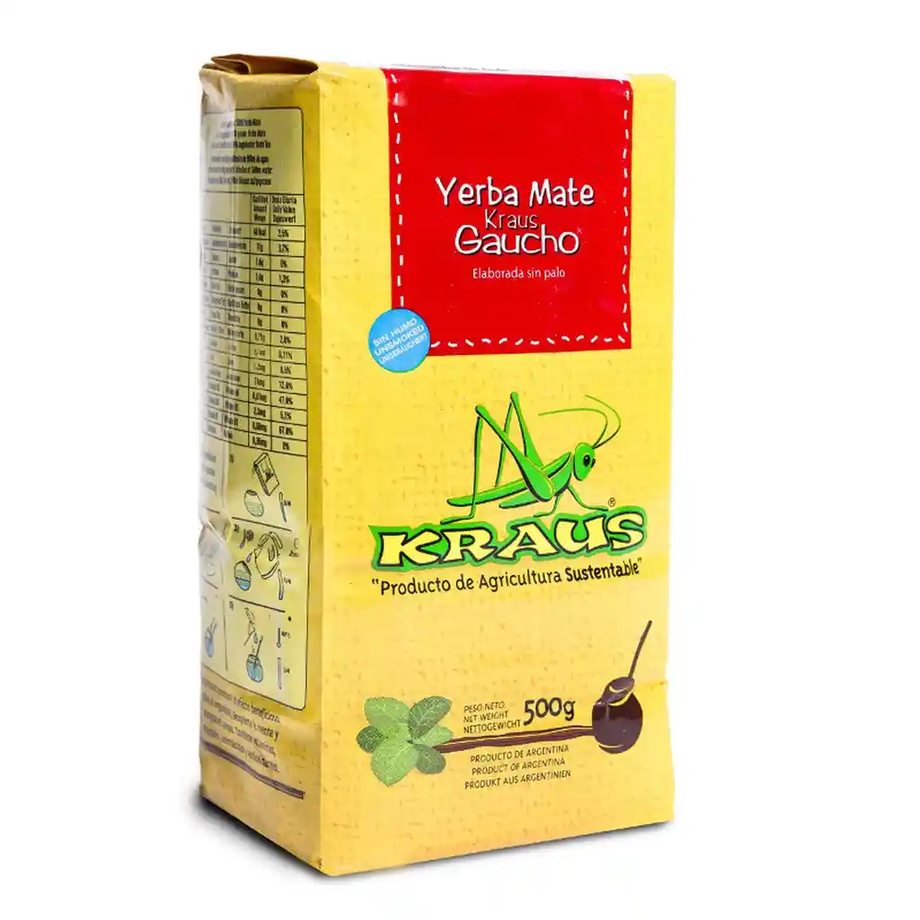 Oro Mate Yerba C/Palo/Hoja