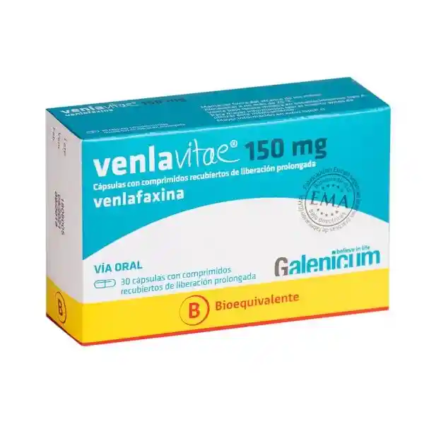 Venlavitae Antidepresivos Cap.75Mg.30